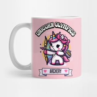 Archery Unicorn Olympics 🦄 - Aim High! Mug